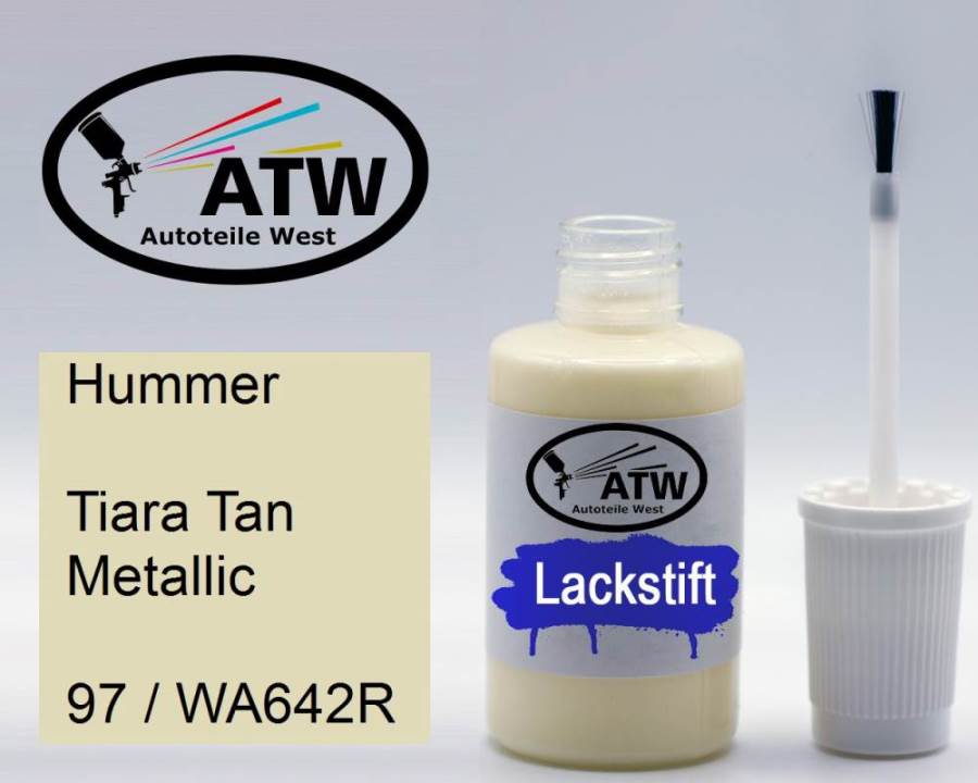 Hummer, Tiara Tan Metallic, 97 / WA642R: 20ml Lackstift, von ATW Autoteile West.